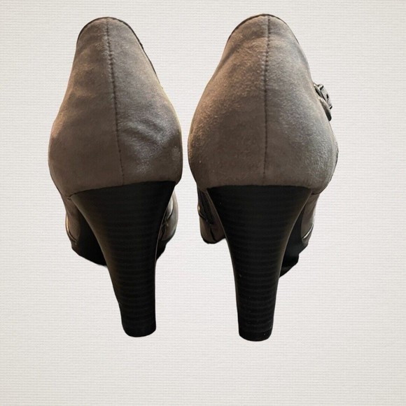 sole (sense)ability Women's Gray Shooties Booties Heels Size:8.5M - Picture 6 of 6